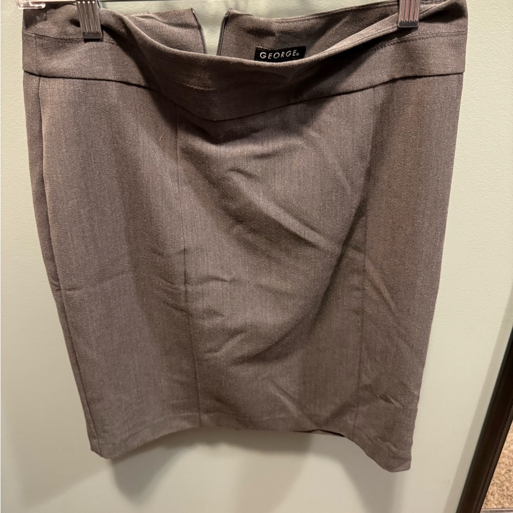 George Gray Knee-Length Pencil Skirt for Work